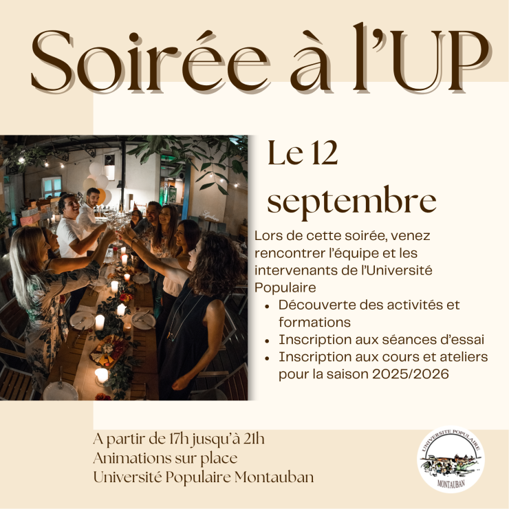 Soirée de l'UP