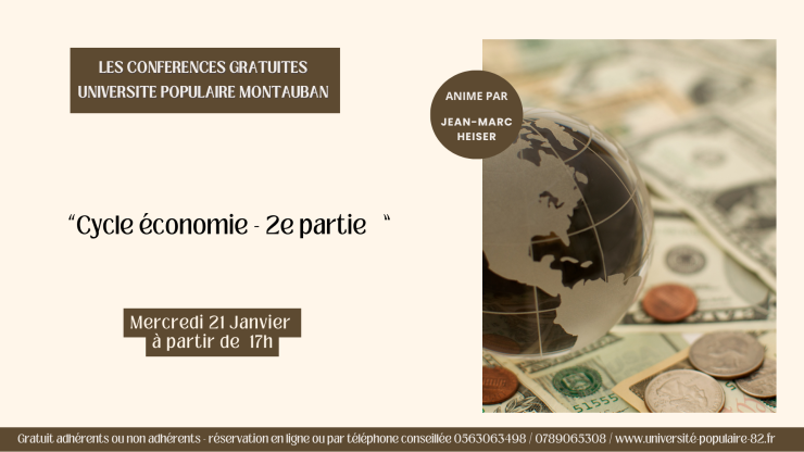Cycle économie : 2e partie